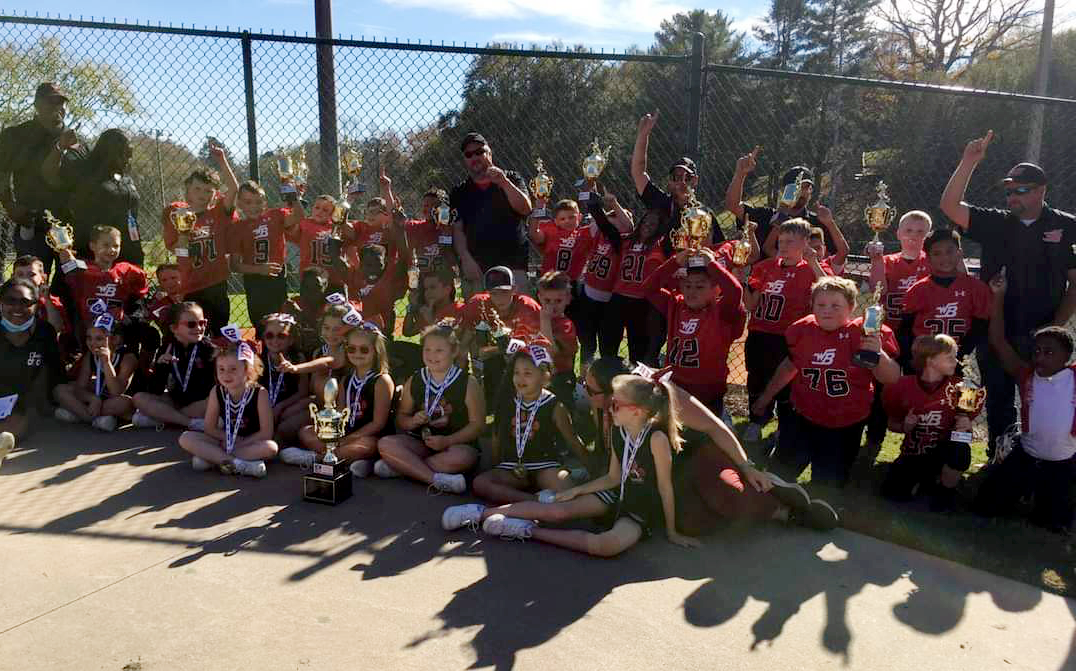 Winder-Barrow 8U team wins NGYFA Super Bowl